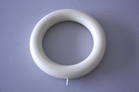 Classic Collection 63mm  Curtain Rings - Ivory Woodwash
