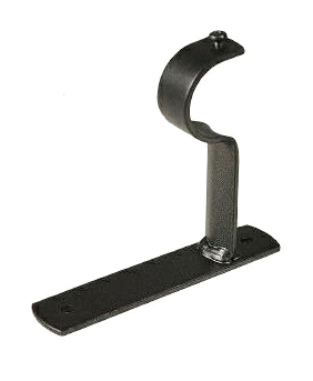 32mm  Standard End Bracket - Pewter