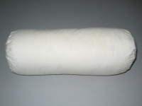 Bespoke fire-resistant deluxe Duck feather bolster roll 30 x 10cm (12 x 4in)