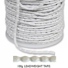 Lead-weight tape 100g to sew into curtain and blind hems
