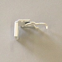 Compact support bracket, white.