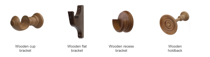 Wooden brackets