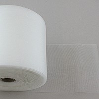 6 Inch Wide White Sew-In Buckram/Heading Tape - Available in Lengths o —  Fabrics and Drapes